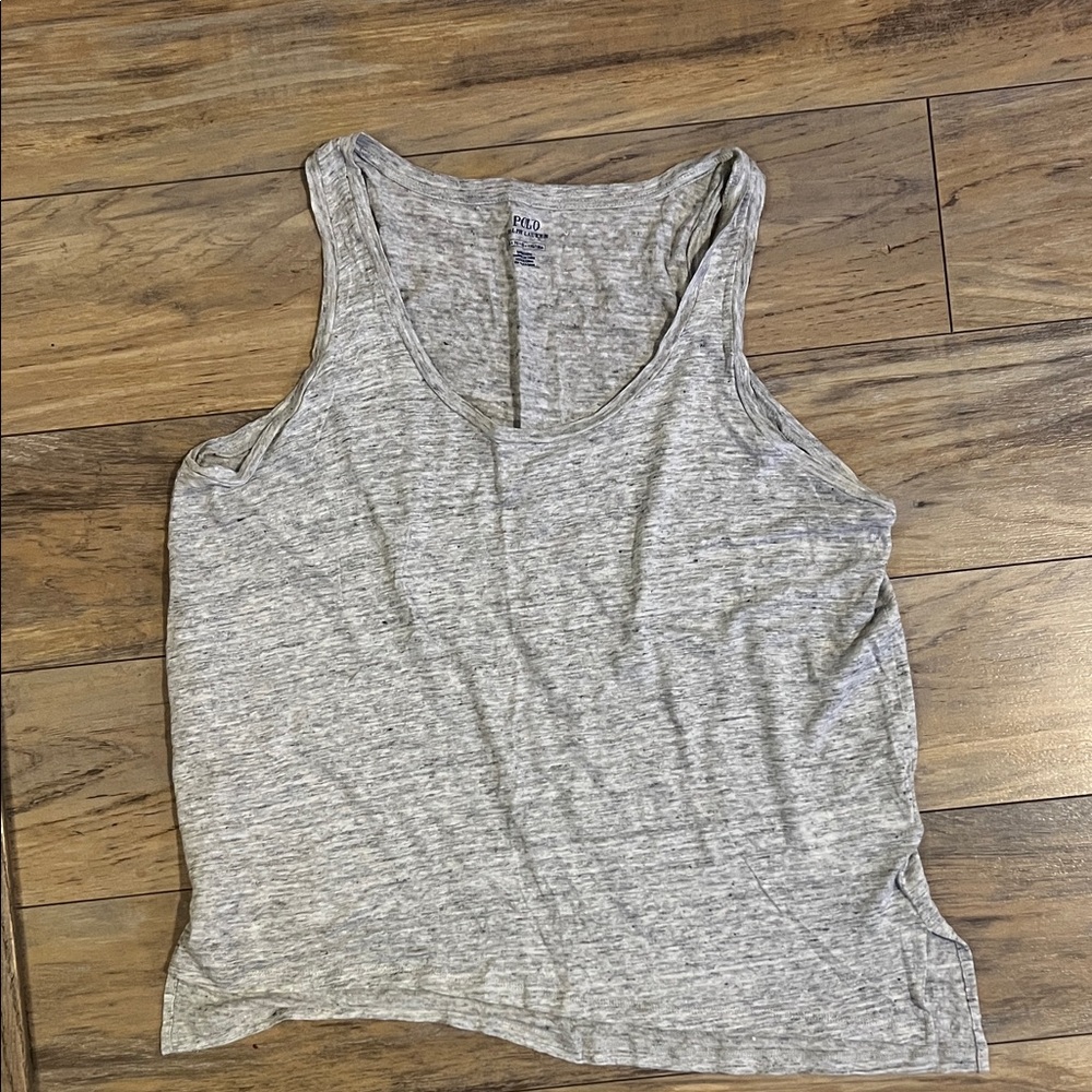 Gray Sleeveless Women's Top